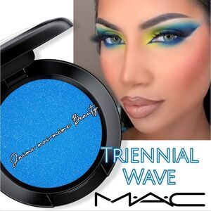 MAC Satin Shadow in Triennial Wave